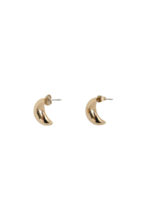 mini orb earring / gold