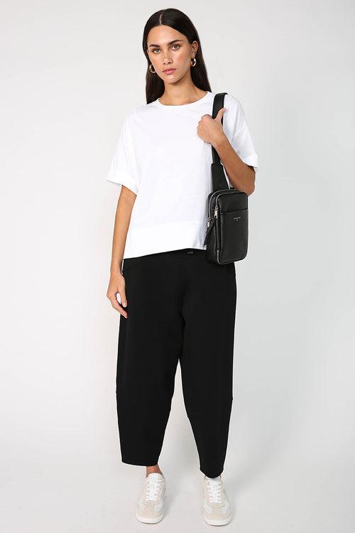 boxed tee / white