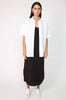 trooped shirt / white linen
