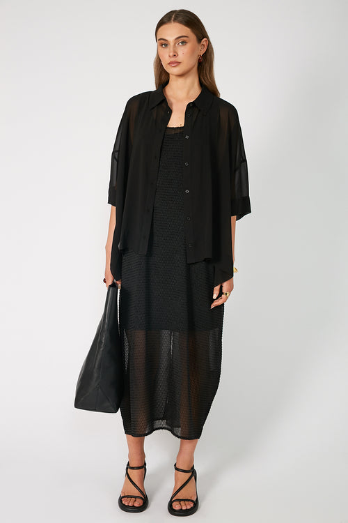 remote dress / black