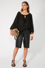 amplified top / black