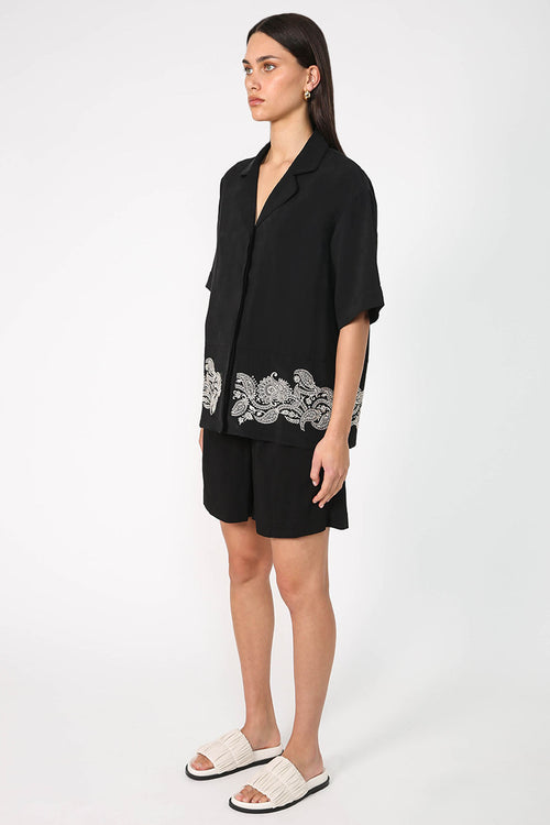 jay shirt / black|natural