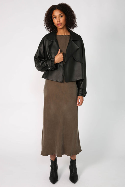 molten dress / olive