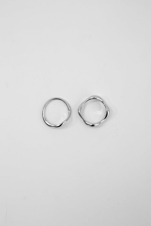 spate ring set / silver