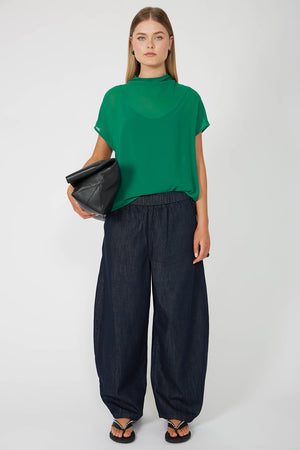 affixing tank / emerald green