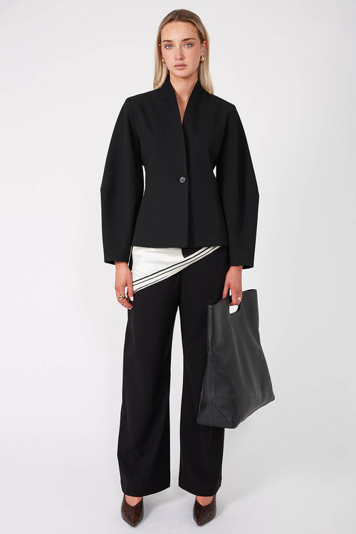 logical blazer / black