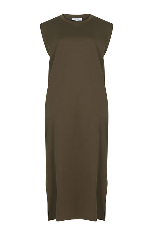 apply tank dress / khaki green