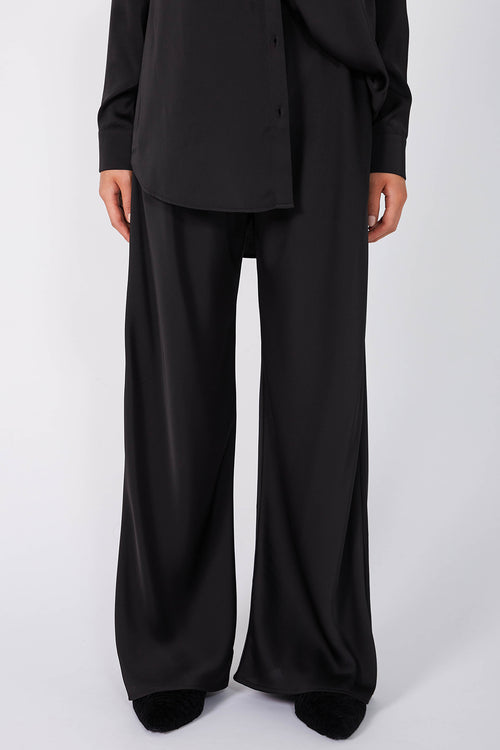 frame bias pant / black