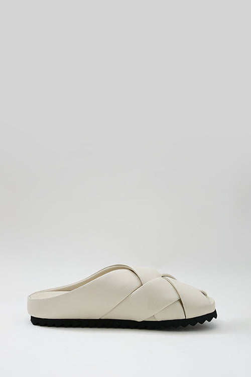 weave mule / sand|black
