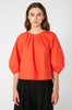tether top / tigerlily orange