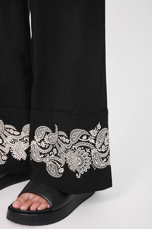 jay pant / black|natural