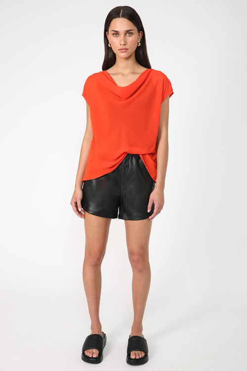 kin tee / meteor orange