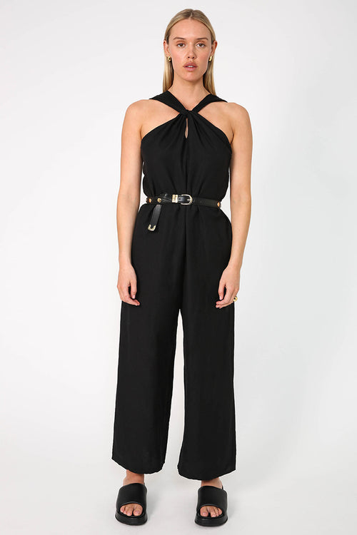 nemesis jumpsuit / black