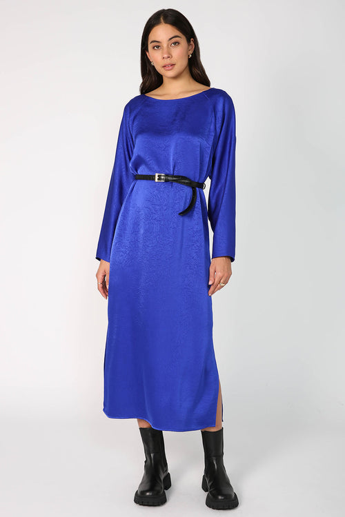 versed dress / electric blue