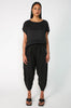 sphere pant / black