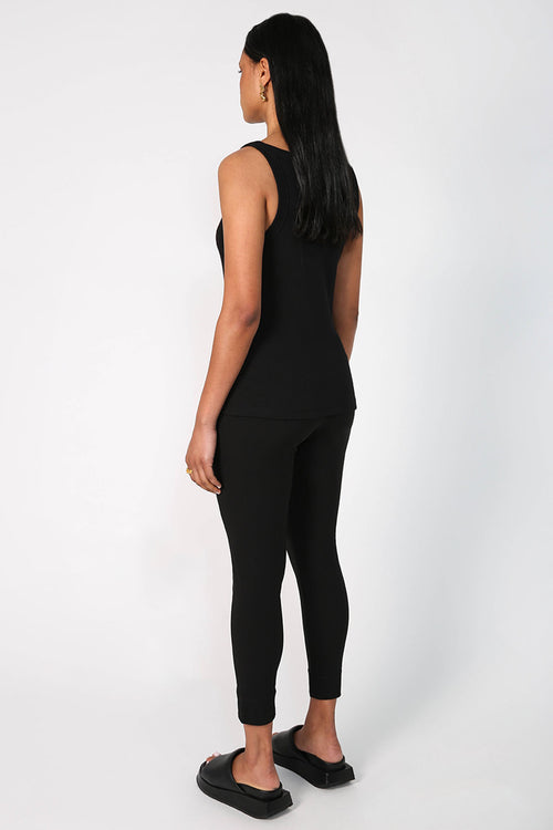 7/8 key pant / black