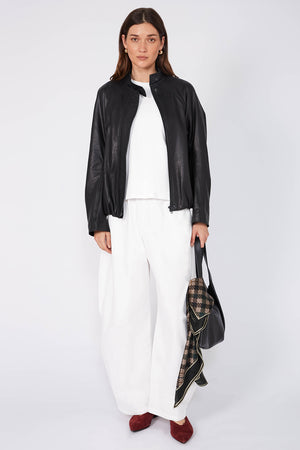 luxe bomber / black