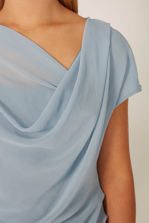 torrent dress / dusty blue