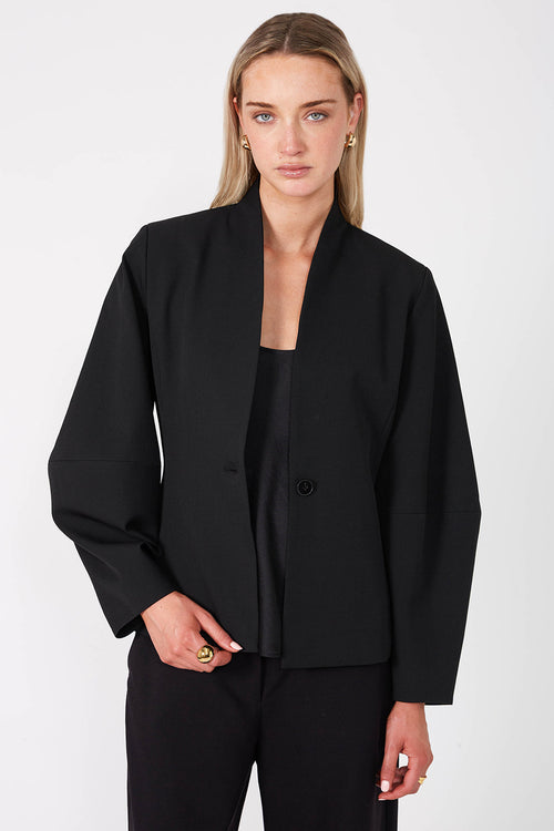 logical blazer / black