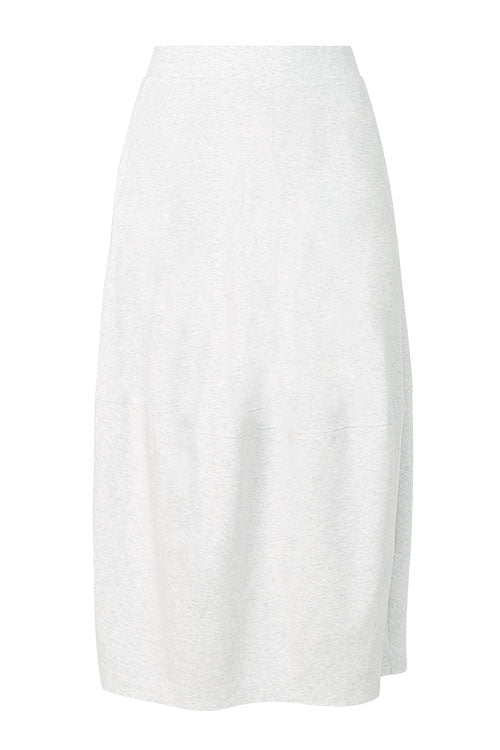 spin skirt / white marle