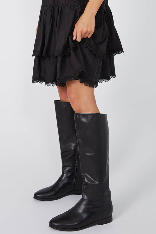 pointer boot / black