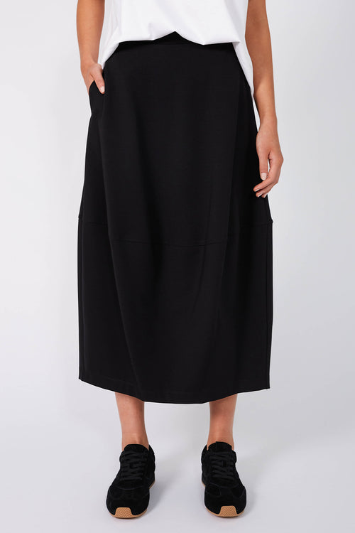 spin skirt / black