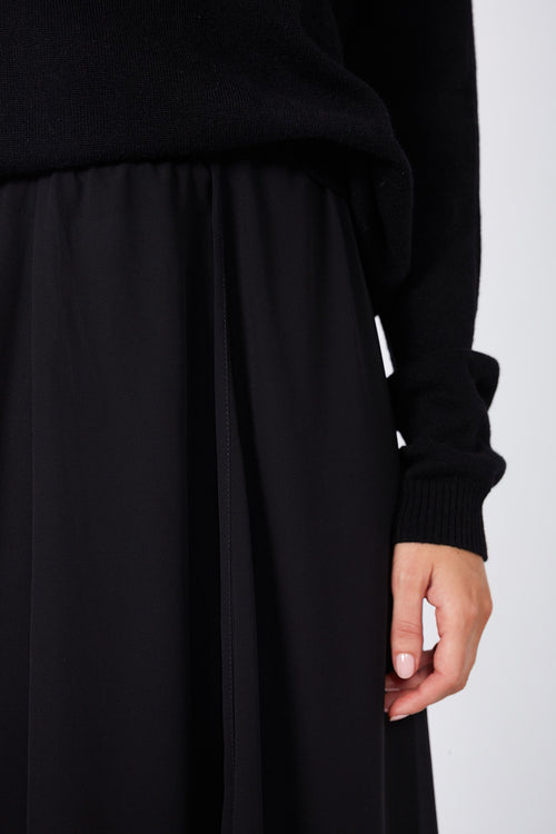 joined skirt / black