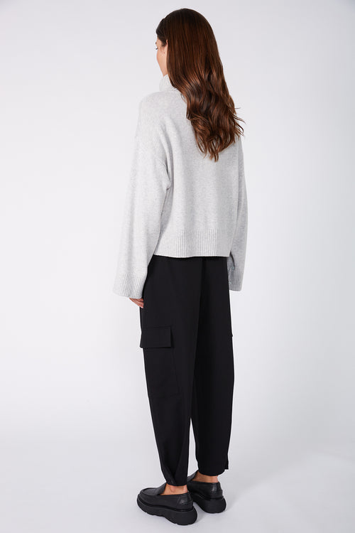 ambient sweater / silver marle