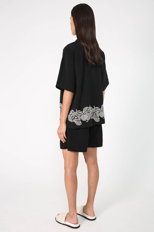 jay shirt / black|natural