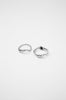 spate ring set / silver