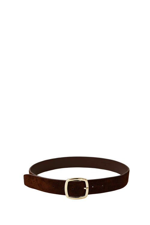 sway belt / dark chocolate
