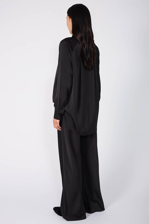 frame bias pant / black