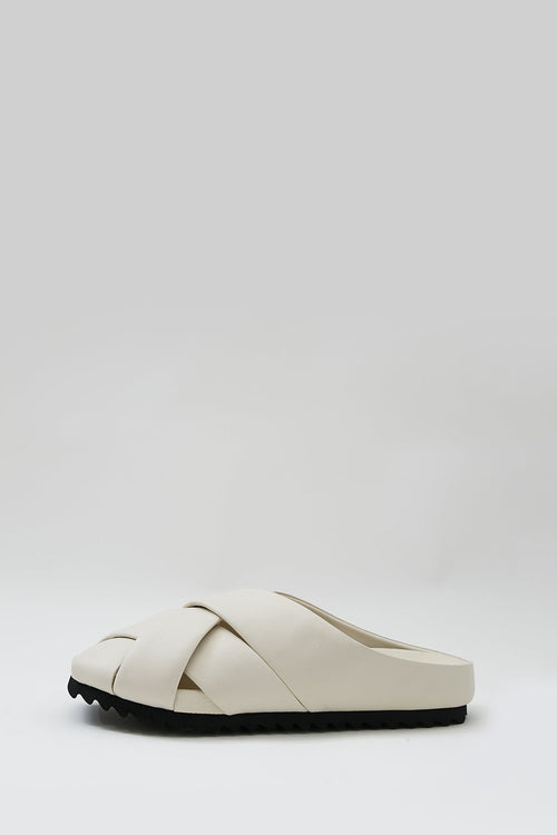 weave mule / sand|black