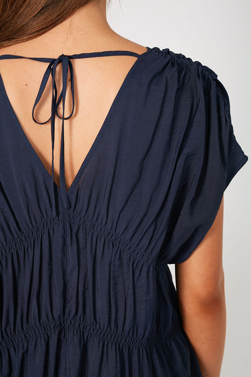 connection tee / french ink