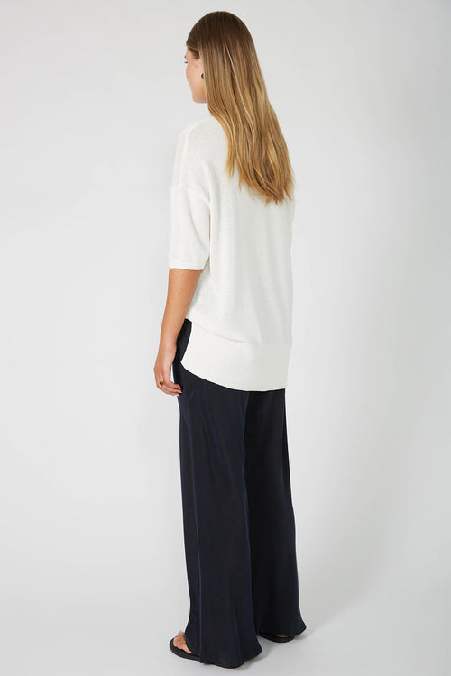 frame bias pant / dark navy