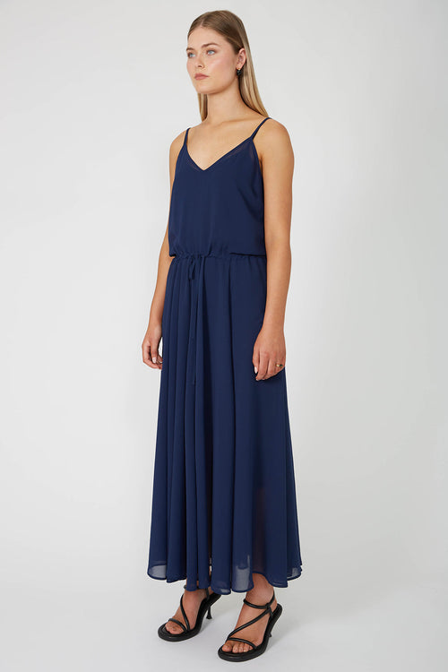 hannah maxi dress / sapphire blue