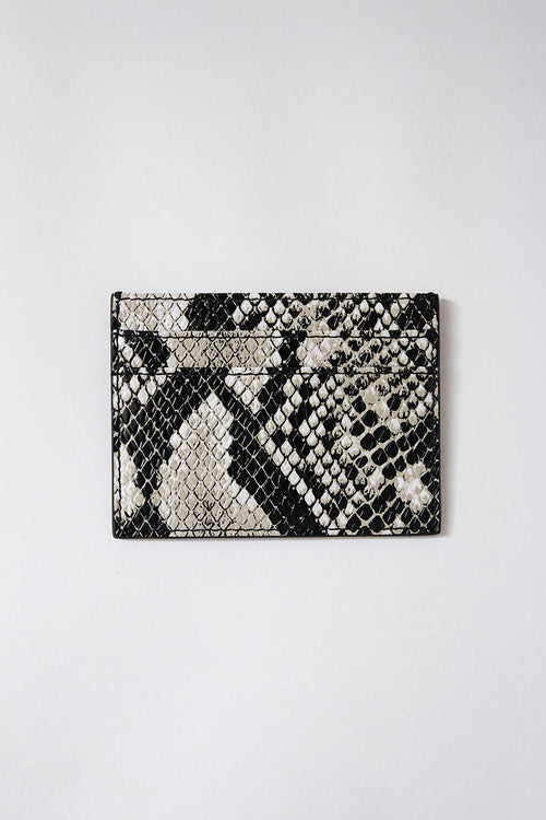 wild card holder / snake print