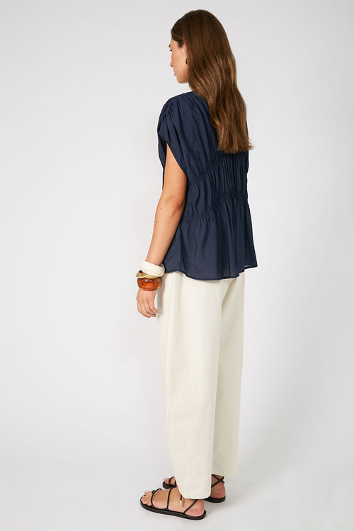 connection tee / french ink