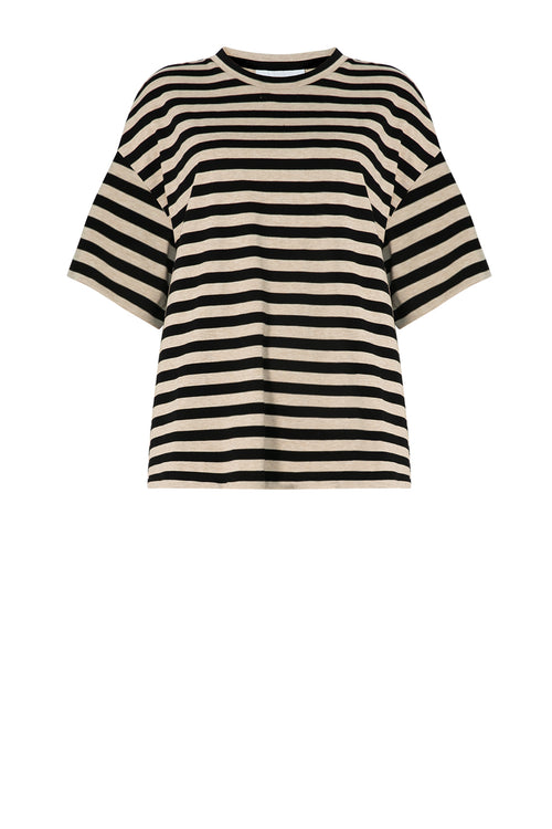 front runner tee / black|natural marle