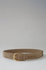 swayed belt / warm taupe