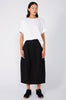 spin skirt / black