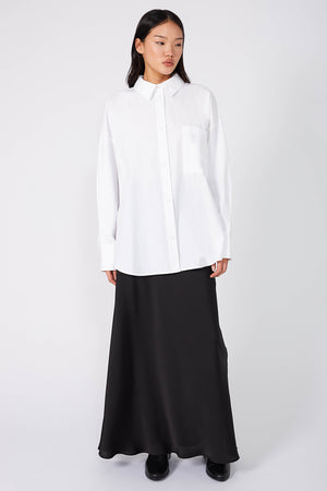 untold oversize shirt / white
