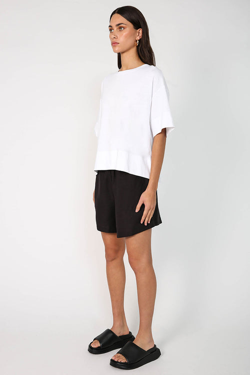 boxed tee / white