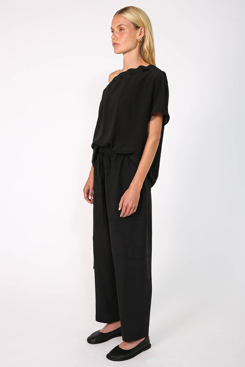 retreat pant / black