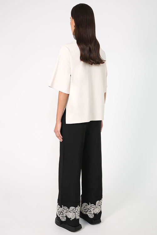 jay pant / black|natural