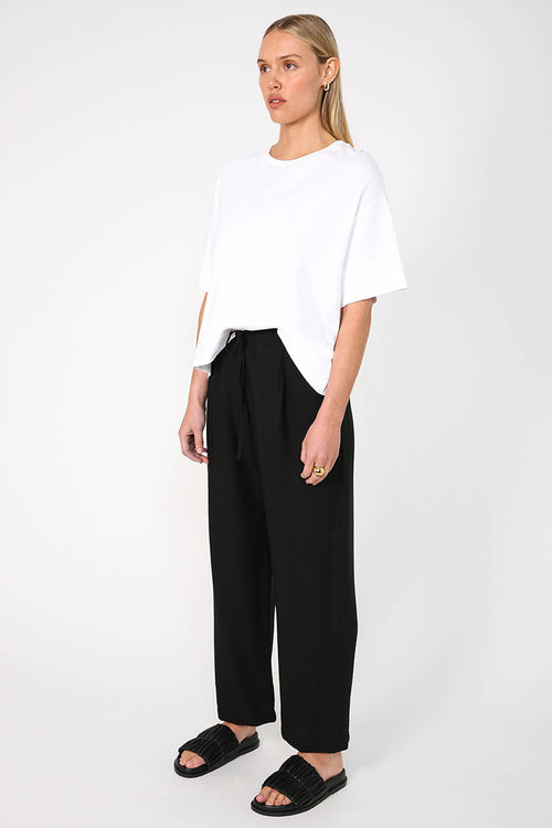 incline pant / black