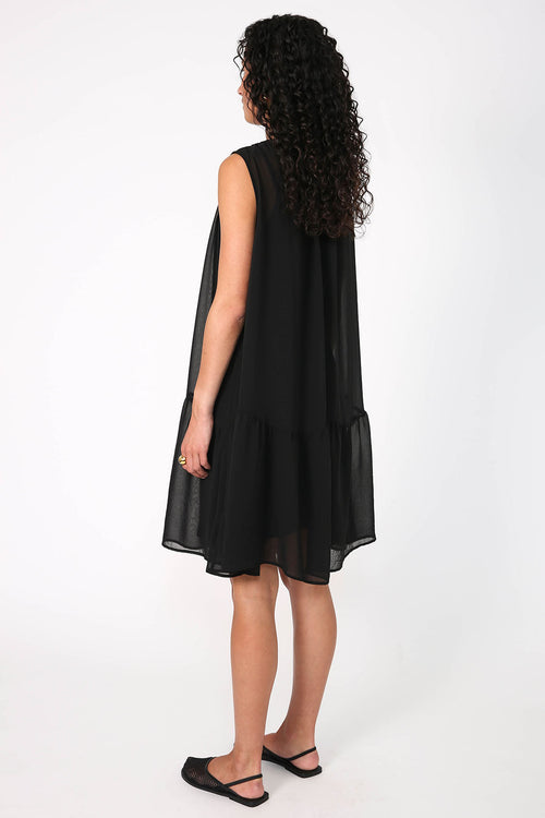 serene dress / black