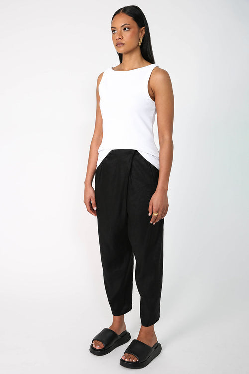 bar pant / black