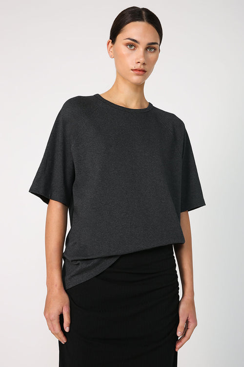 intended tee / charcoal marle