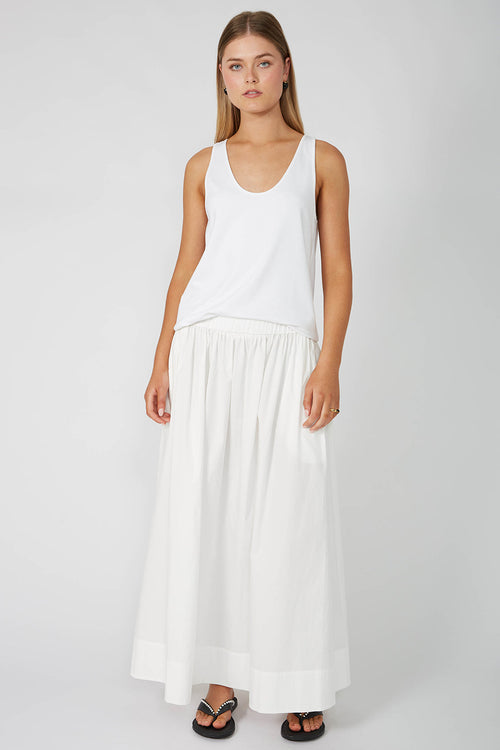 cohesive skirt / warm white